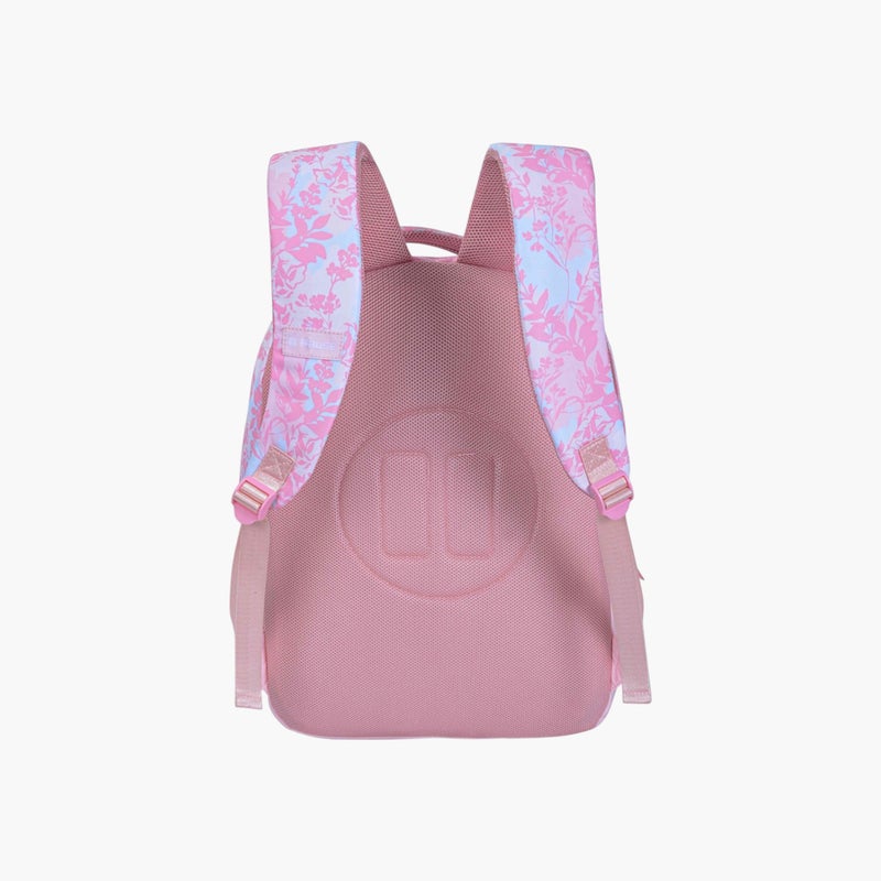 PAUSE Printed Pink Backpack for Girls - Image 4